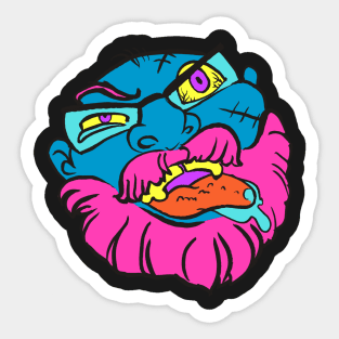 Wrigglin' Blobbiani! Sticker